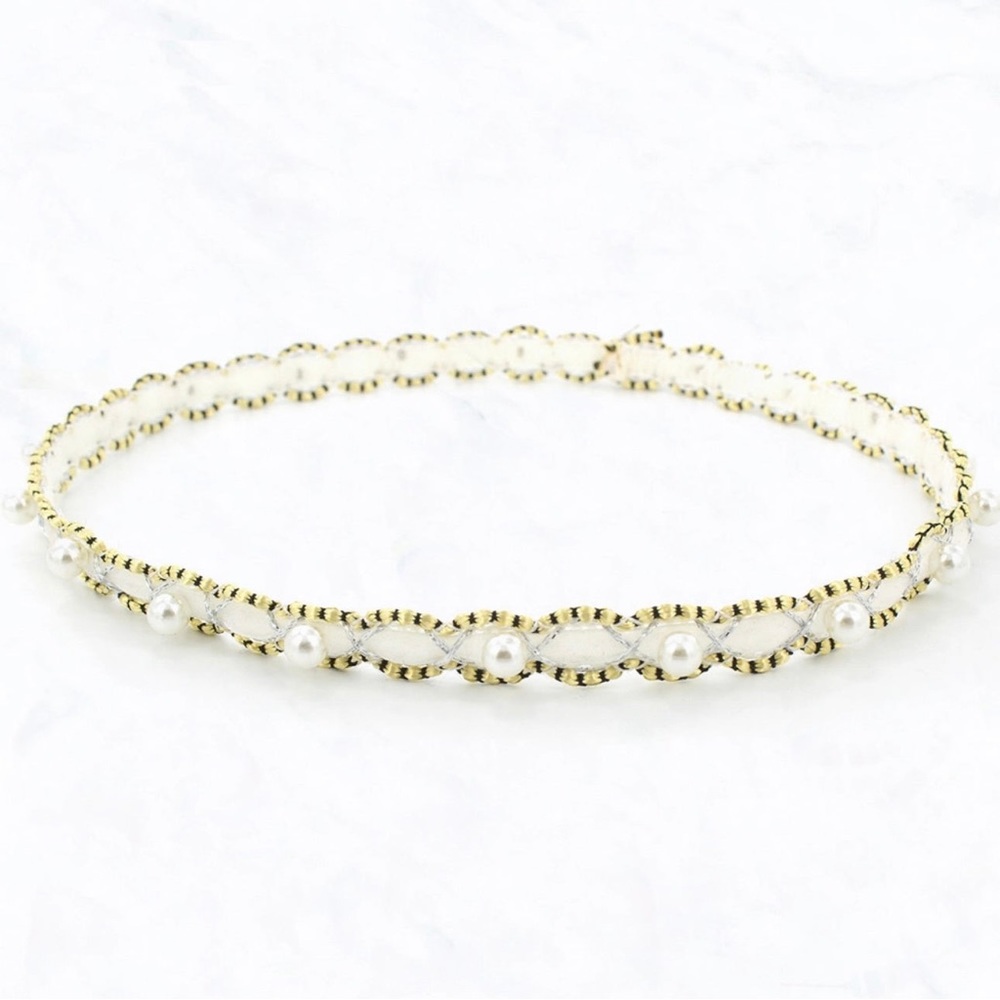 Pearl Hat Belt